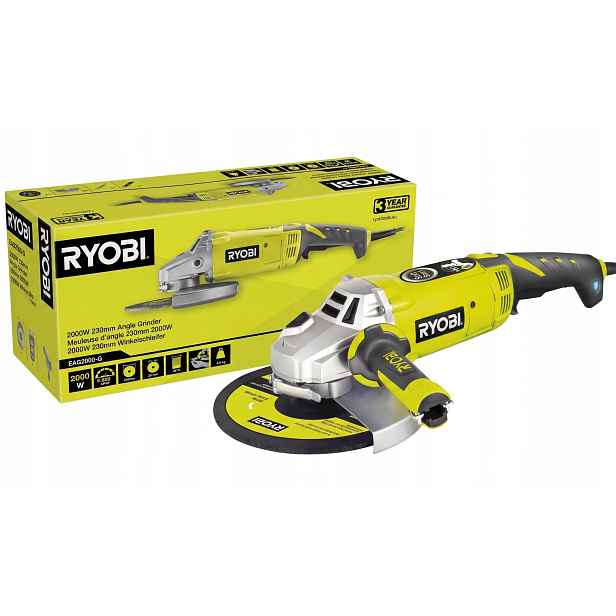 Úhlová bruska kotouč 230 mm 2000 W EAG2000G Ryobi