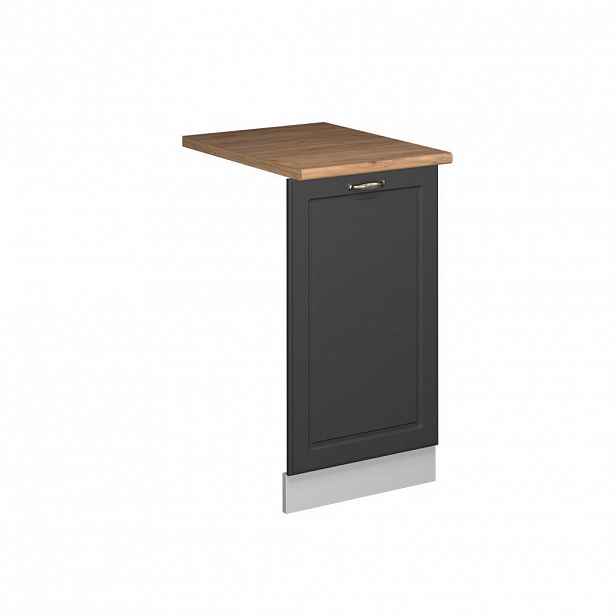 Vicco ČELNÍ PANEL MYČKY Fame-Line Antracitově zlatý 45 cm , PD Dub