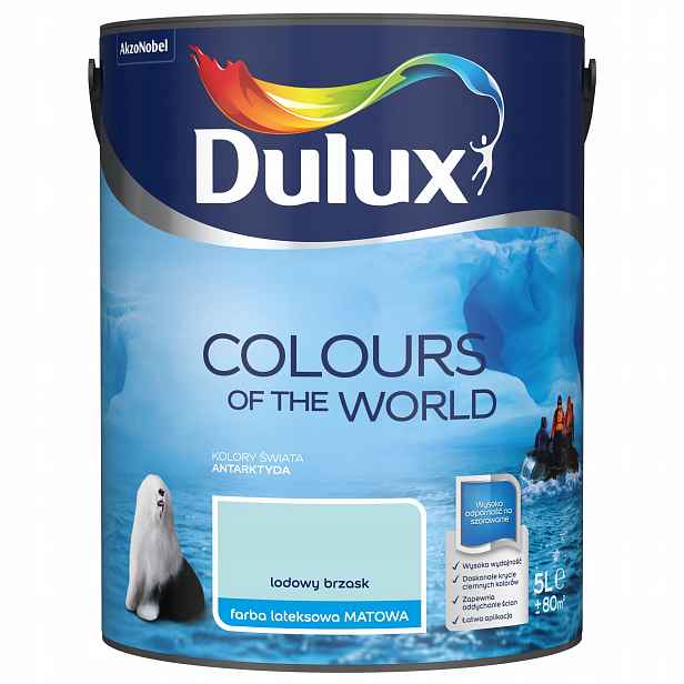 Dulux Barvy Světa Ledový Bzučák 5 L