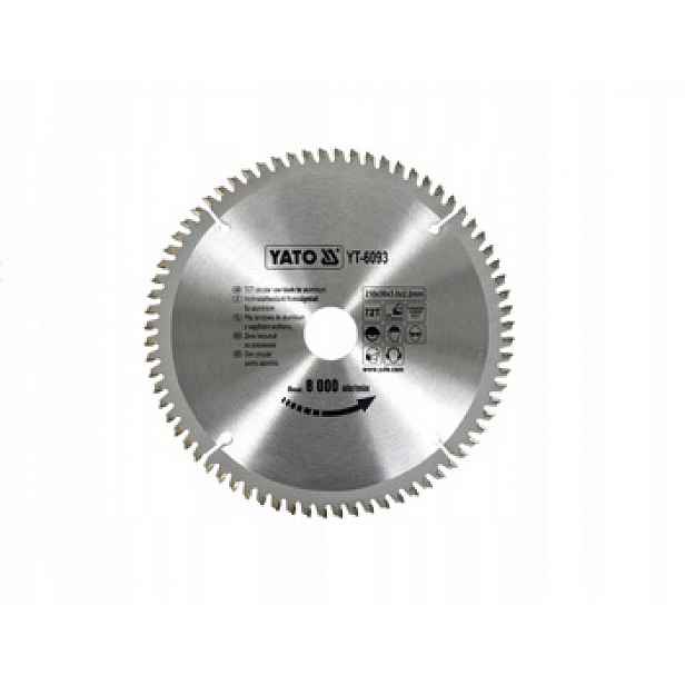 Yato vidiový kotouč pro hliník 210x72Tx30 YT-6093