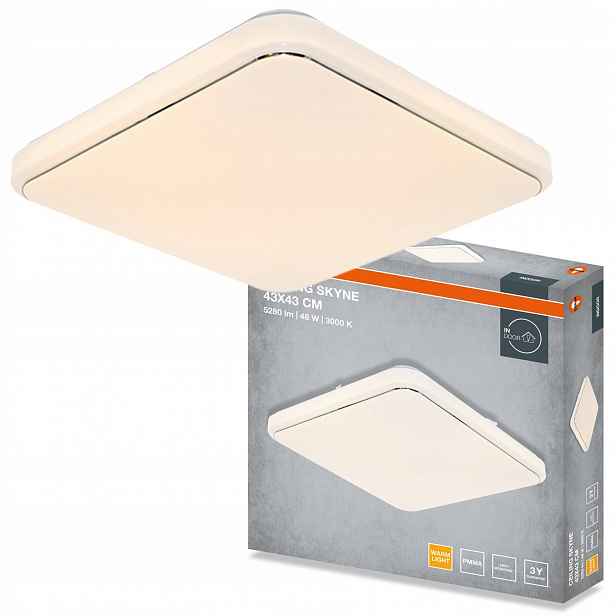 Stropní Svítidlo Led Stropní Svítidlo Nástěnné svítidlo Panel 48W 3360lm 3000K Osram