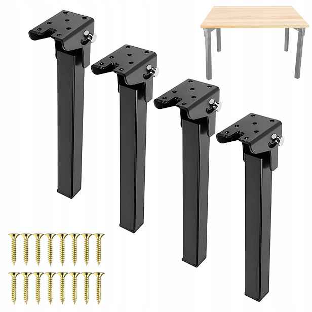 skládací nohy ke stolu 70 cm skládací nohy ke stolu univerzální 4X