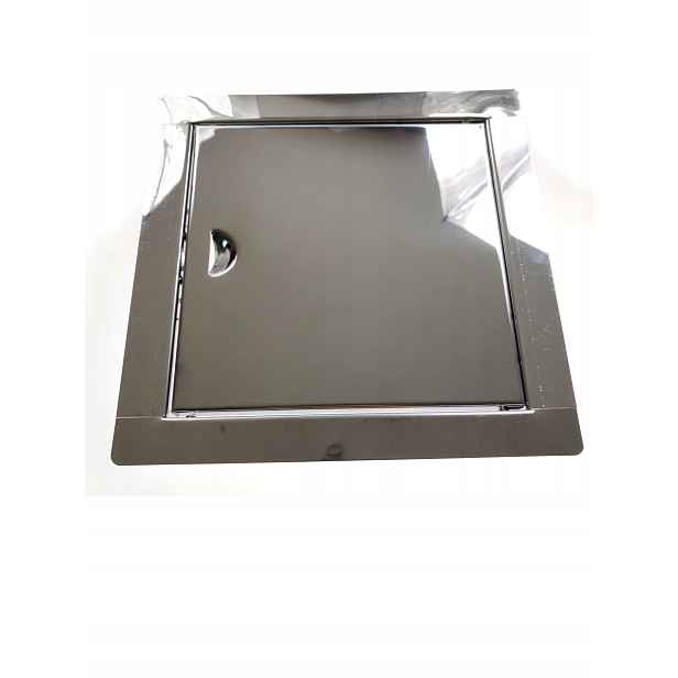 Kovová Dvířka Nerezová 30 X 60 cm Inox