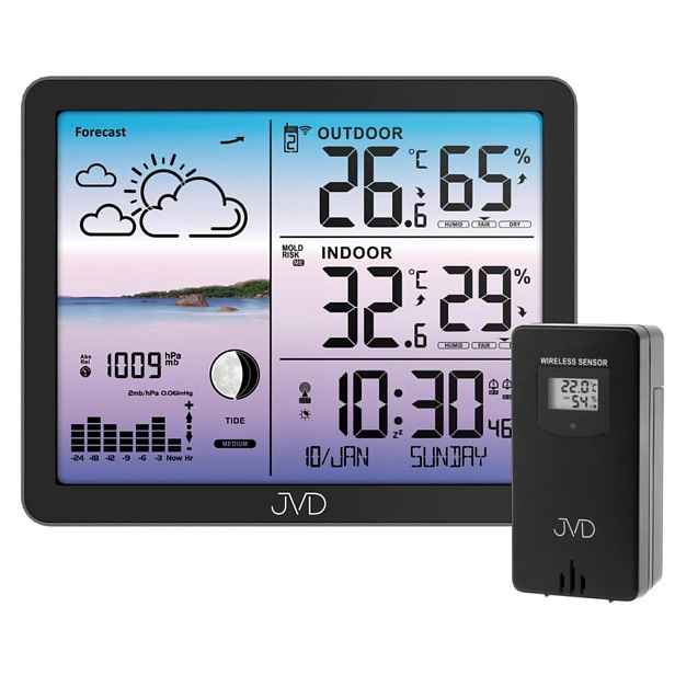 Rádiem řízená meteorologická stanice JVD RB3566.1