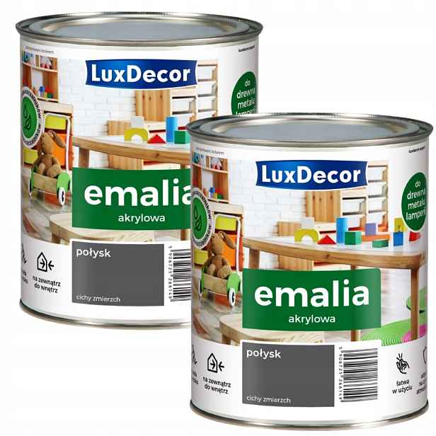 Sada 2KS Luxdecor Univerzální Smalt 0,75L Tichý Soumrak Lesk