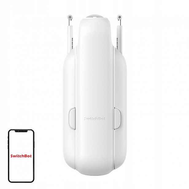 Systém pro závěsy Switchbot Curtain U Rail 3 (bílý)