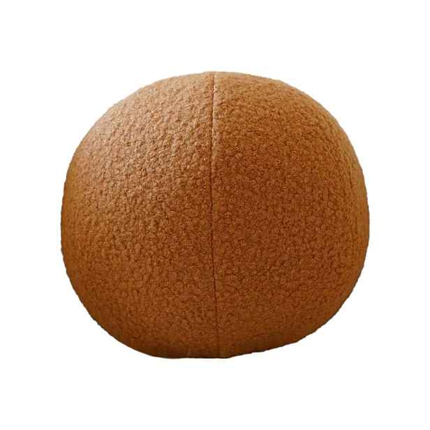 Dekorační polštář z materiálu bouclé ø 20 cm Top – Mioli Decor