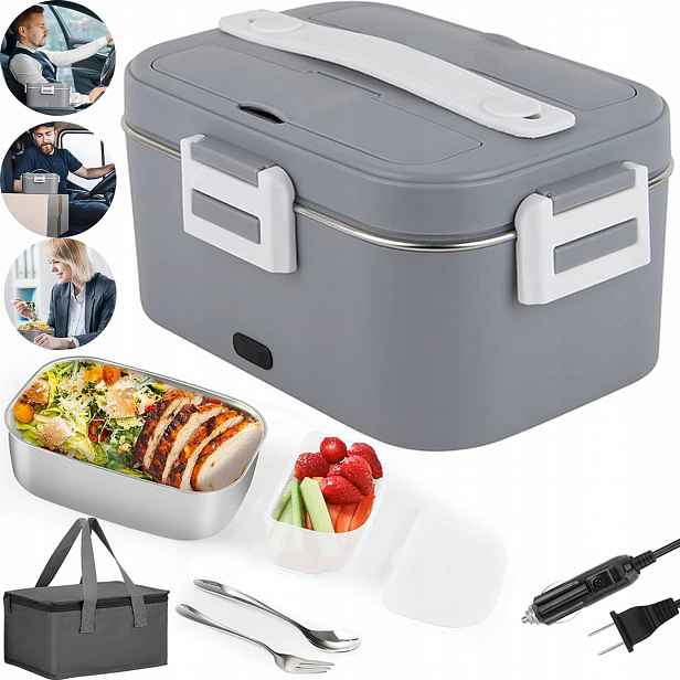 Elektrický Vyhřívaný Obědový Box Do Auta Pro Domácnost 1,8 L Termotaška