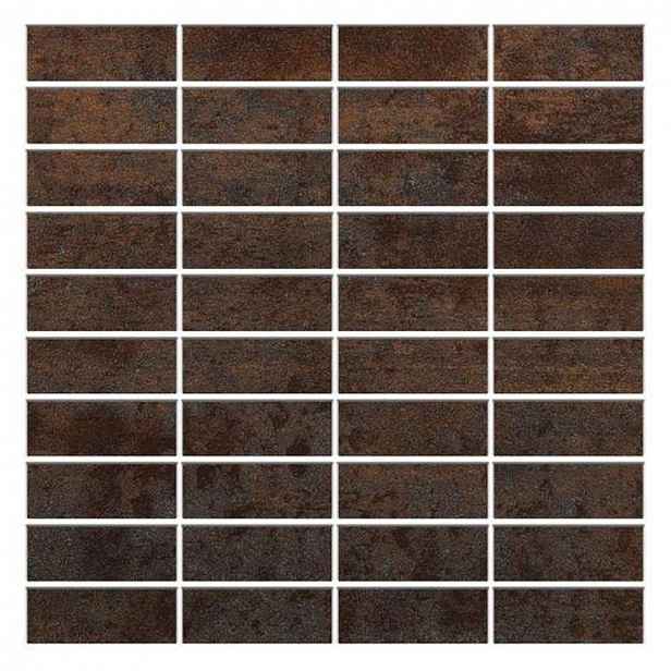 EBS Corten - Mozaika 30x30 cm, matná červenohnědá CORT30CA