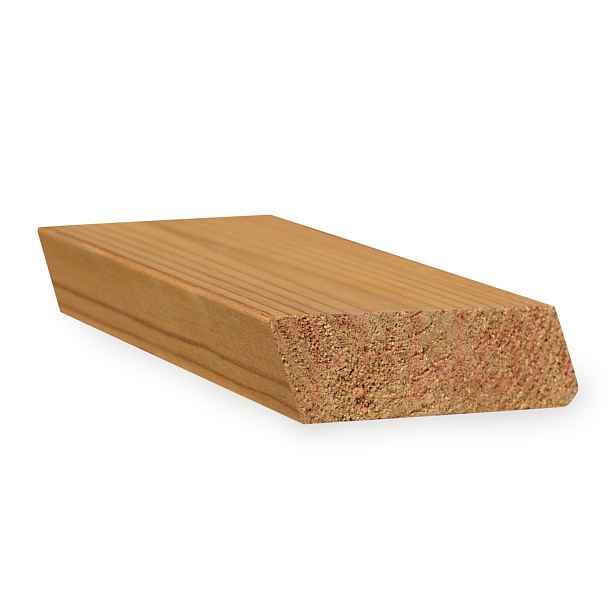 Fasádní profil AU-MEX Raute Thermo borovice 26×92×4200 mm