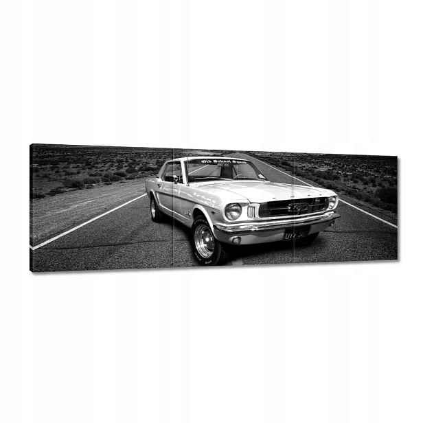 Obrazy 120x40 Oldschoolový Ford Mustang