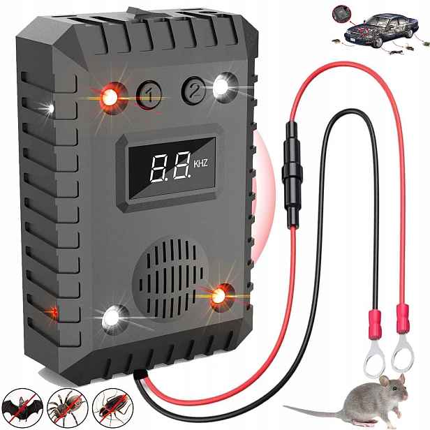 Odpuzovač Kun Hlodavců Do Auta, Automatický, Energeticky Úsporný
