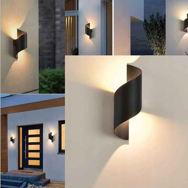 10W Led Nástěnné Svítidlo Moderní Nástěnné Svítidlo Led Černá