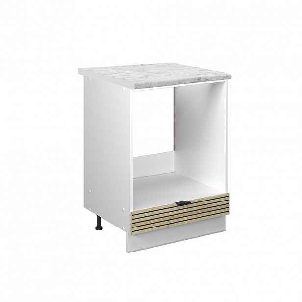 Vicco SKŘÍŇKA NA VESTAVĚNOU TROUBU Fame-Line Dubový panel 60 cm , PD Mramor