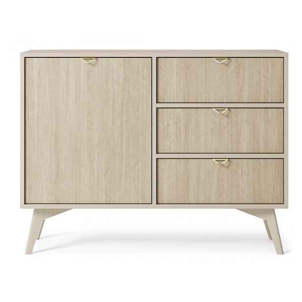 ArtPS Komoda TIMBER KSZD106 | béžová