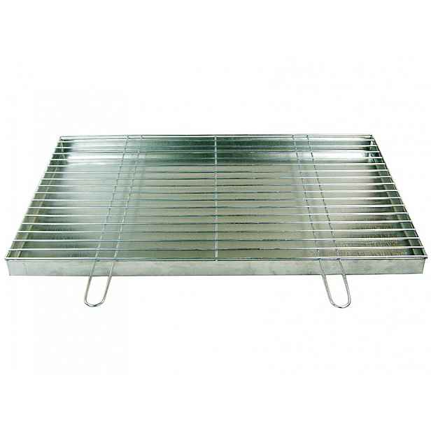 Rošt pro stavbu grilu 80x50 cm 4 mm popelník