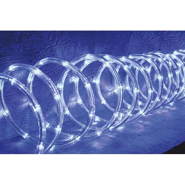 Světelná vnější girlanda ve tvaru spirály, 432 Led, studené bílé světlo