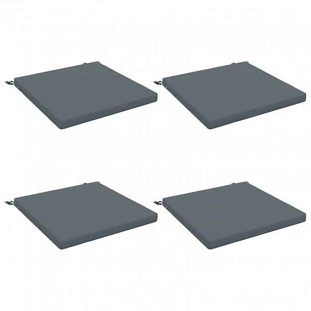 vidaXL Polstry ve 4 kusech SOEST 4 ks 100% polyester Modrá