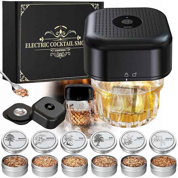 Automatický Bezplamenný Usb Set Pro Přípravu Whisky S Nářadím