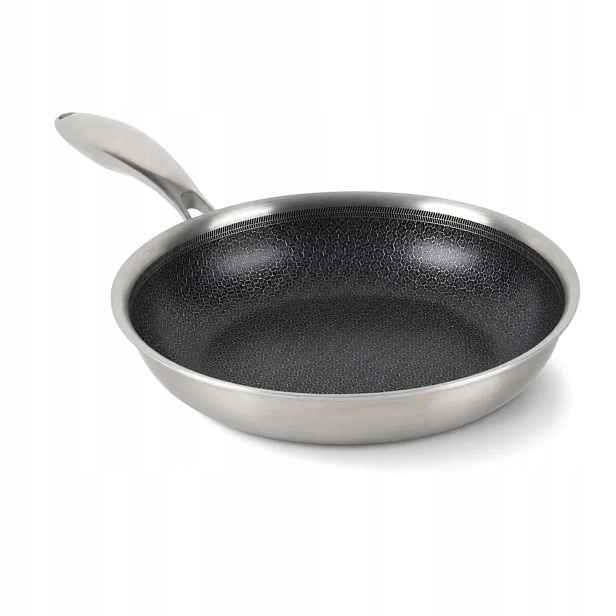 Nepřilnavá pánev 20 cm hliníková, kovaná, indukční, Medová Plástev