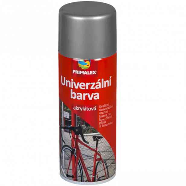Primalex Sprej RAL 9006 bílý hliník  400ml