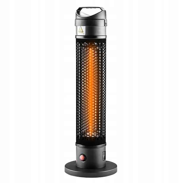 Stojanový zářič 1000 W, IP44, topné těleso z uhlíkových fiber lamp
