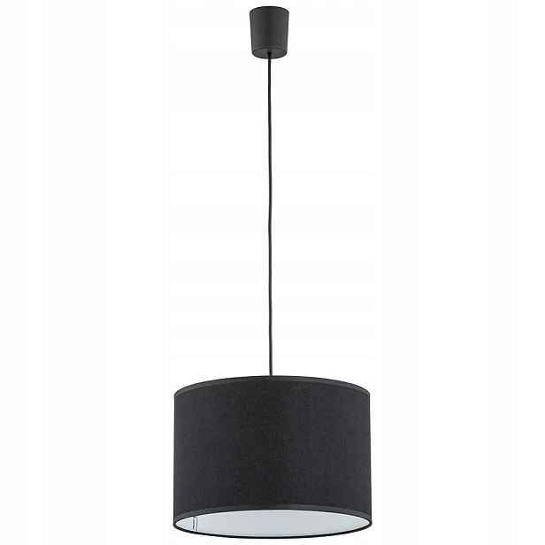 Závěsná lampa Rondo černá 1xE27 Obývací Minimalistické Osvětlení IP20
