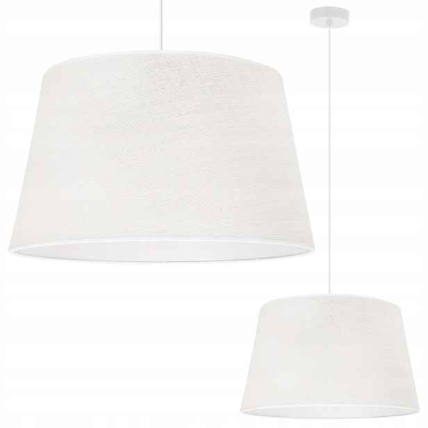 Závěsná Stropní Lampa Lustr Bílé Boho Stínidlo Z Juty Do Jídelny Kuchyně