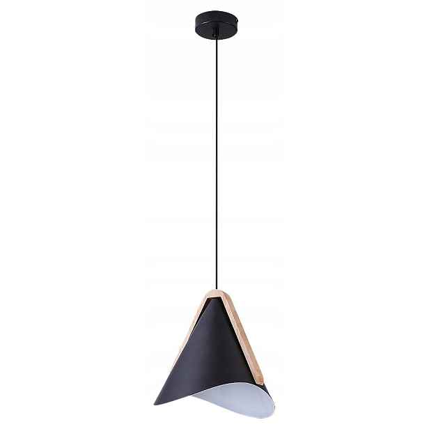 Závěsná lampa E27 1x60W černá matná 6650 Neva Rabalux