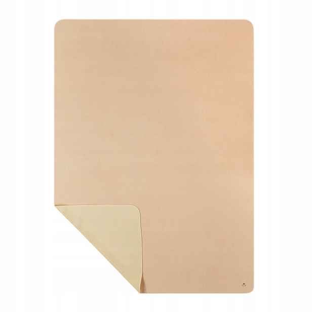 Deka na jógu Myga Polar Fleece Teplá Béžová Sand 200x145 cm