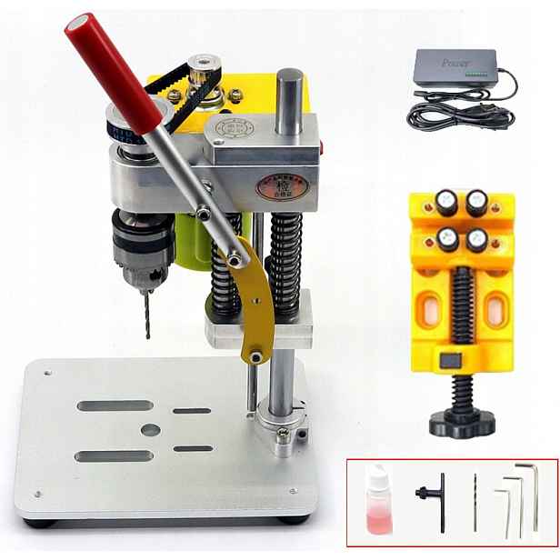 Mini vrtačka přesná stolní vrtačka 795 motor B10 Chuck 120W