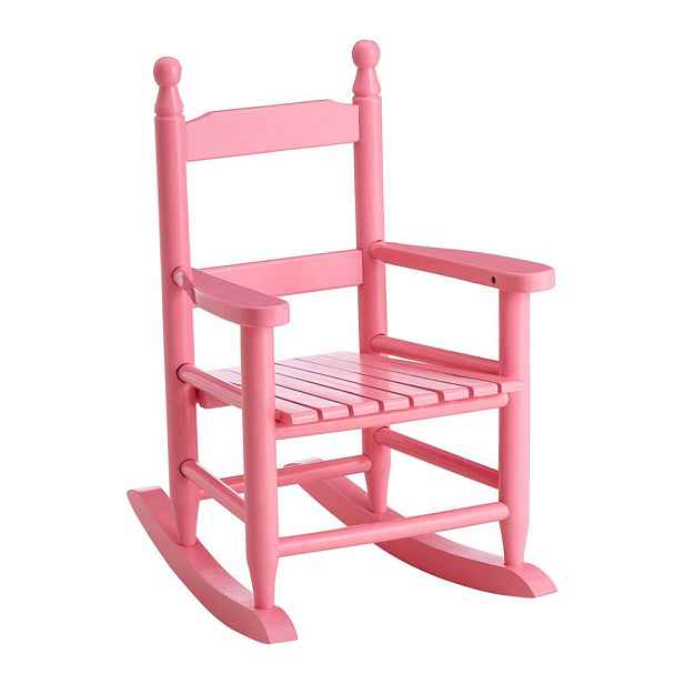 Růžová dětská židle z topolového dřeva – Premier Housewares