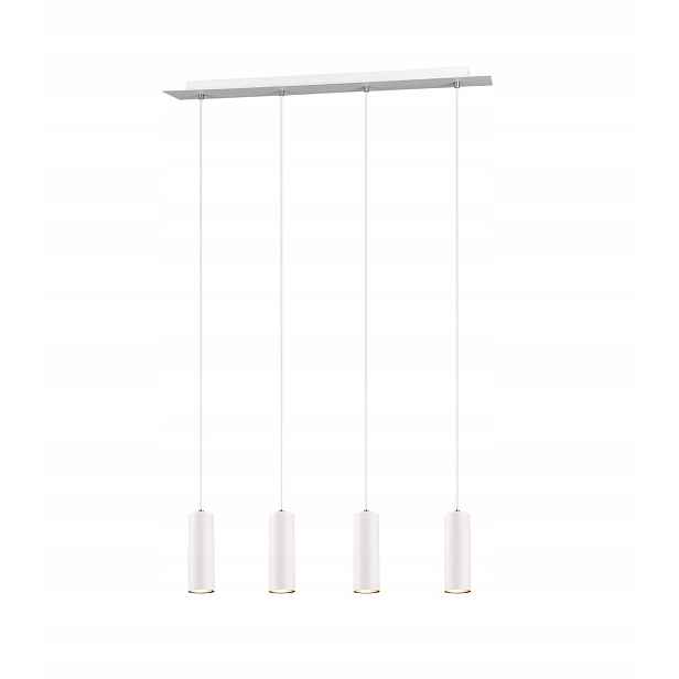 Závěsná lampa trubková Marley bílá Trio