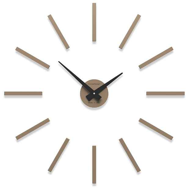 Hodiny CalleaDesign 10-301-14 62 cm caffe latte