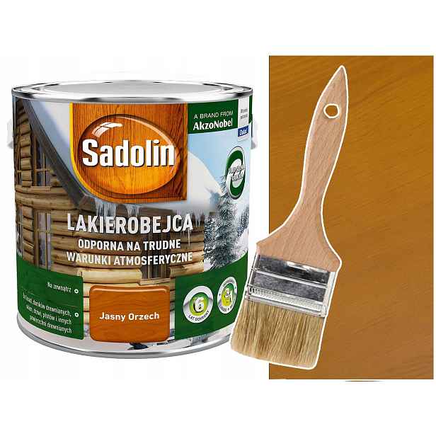 Sadolin Lakovací hmota Odolná Světlý ořech 2,5 l