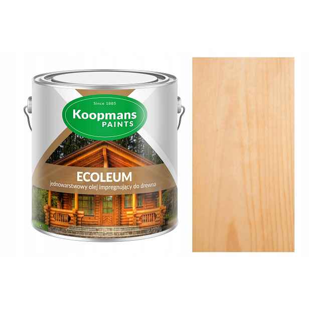 Koopmans Ecoleum Impregnační Olej Na Dřevo 10 L Bezbarvý Uv