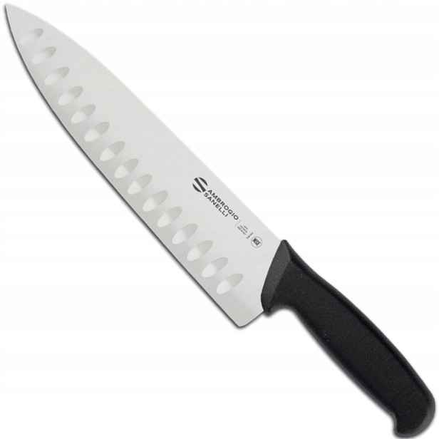 Nůž šéfkuchaře kuchyňský s dutým výbrusem Supra 240/390 mm Ambrogio San