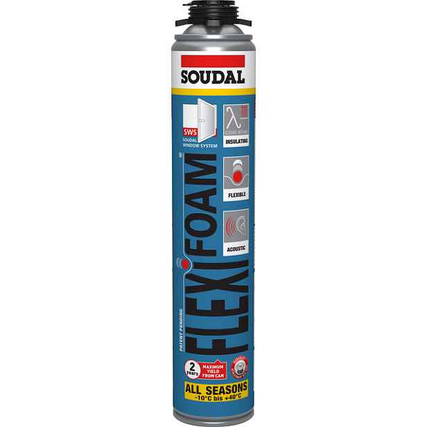 Pěna montážní Soudal FLEXIFOAM GUN 750 ml