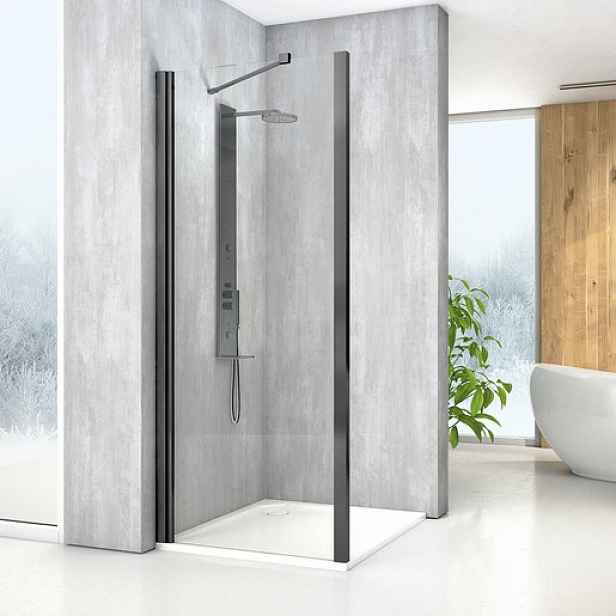 Boční zástěna ke sprchovým dveřím 90 cm Roth Melina Line MI FXP 090200 NPE