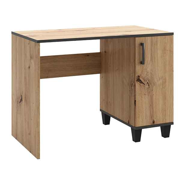 MASSENO PSACÍ STŮL CORTEZA, 100x56x75 cm, dub Artisan