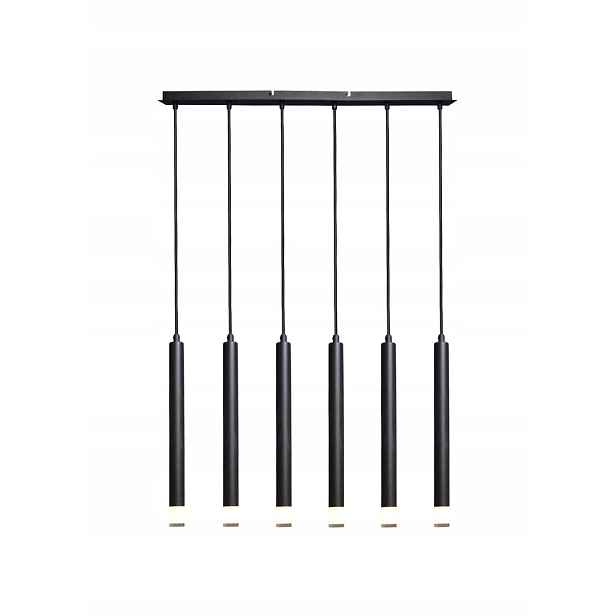 Závěsná lampa Rabalux Ramira 6xG9 Černá Moderní do jídelny