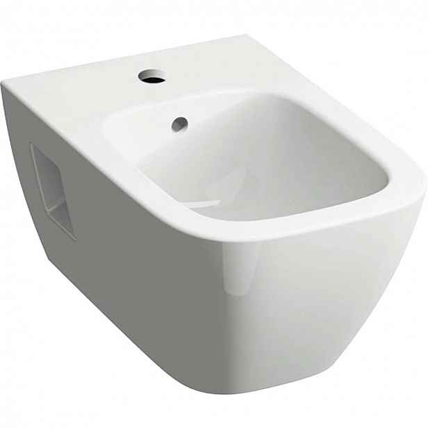 Geberit Selnova Square - Závěsný bidet, 540x350 mm, bílá 501.547.01.1