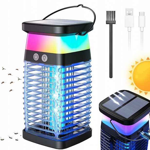 Ovadobojná solární lampa IP68 Diodové světlo 2000V na gril Balkon