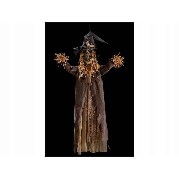 Závěsná dekorace Strach na vrabce Halloween 210 cm