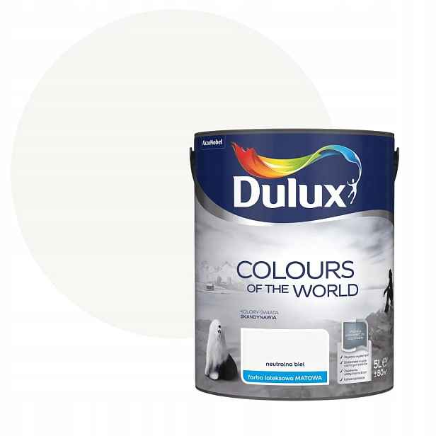 Dulux Barvy Světa Barva Neutrální bílá 5L
