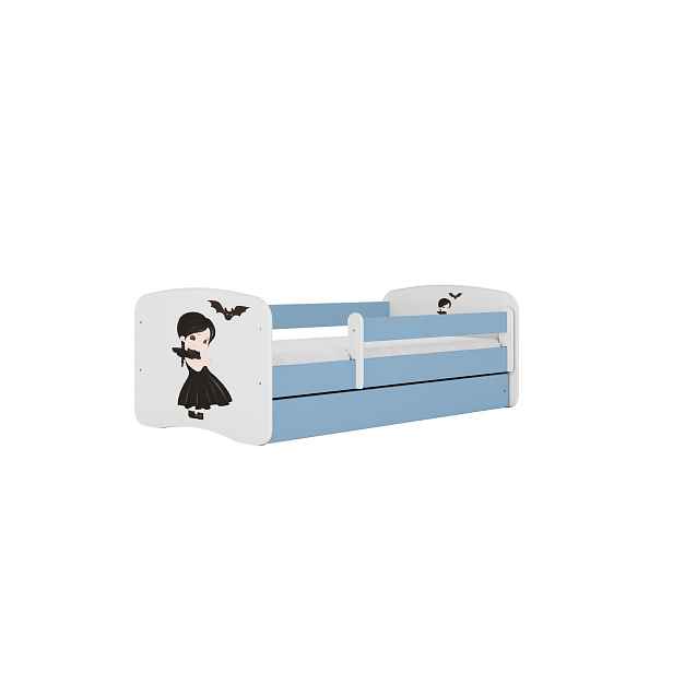Kocot kids Dětská postel Babydreams temná princezna modrá, varianta 70x140, bez šuplíků, bez matrace