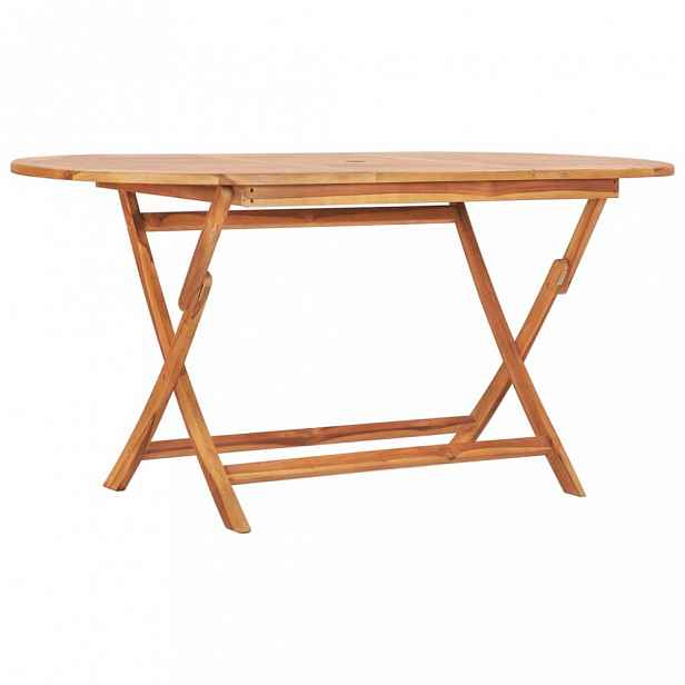 Skládací zahradní stůl teakové dřevo