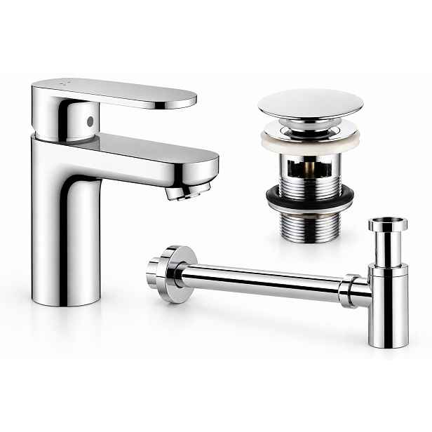 Umyvadlová baterie Hansgrohe Vernis Blend zátka klik kovový sifon ovál