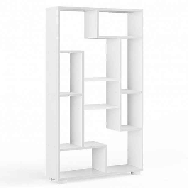 Vicco DĚLICÍ STĚNA Domus Bílá 70.2 x 120 cm 9 přihrádek