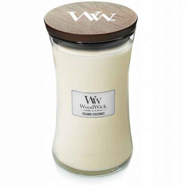 WoodWick Island Coconut Ww Core Velká svíčka